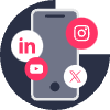 Customer reach Social Media