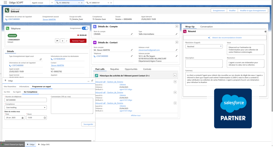 Connecteur Salesforce