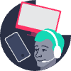 Asynchronous conversations instant messaging