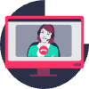 Video call instant messaging